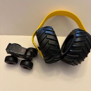 Monster Jam Monster Truck‎ Toy Noise Cancelling Yellow Headband Kids Fun Play